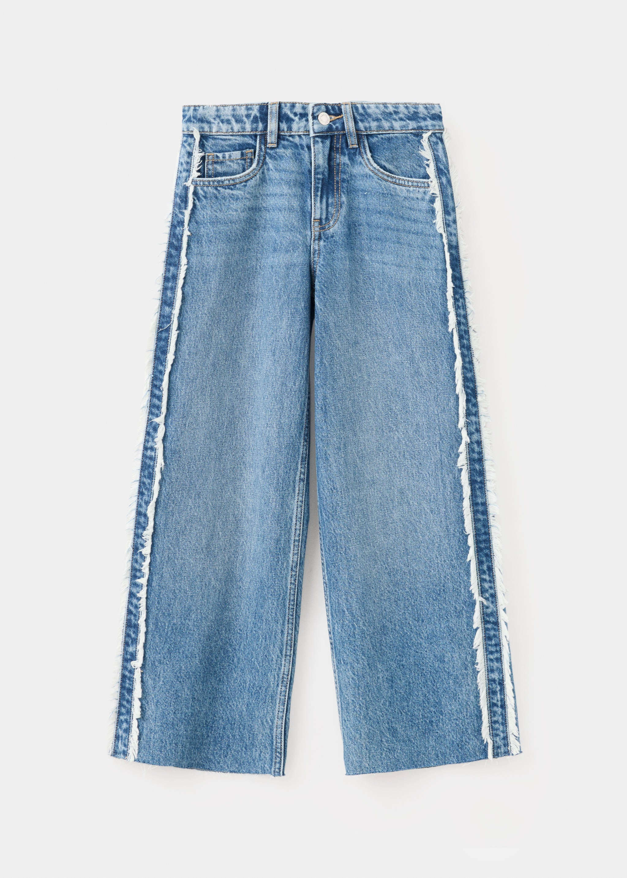 Mango jeans widef in medium denim - Image 1