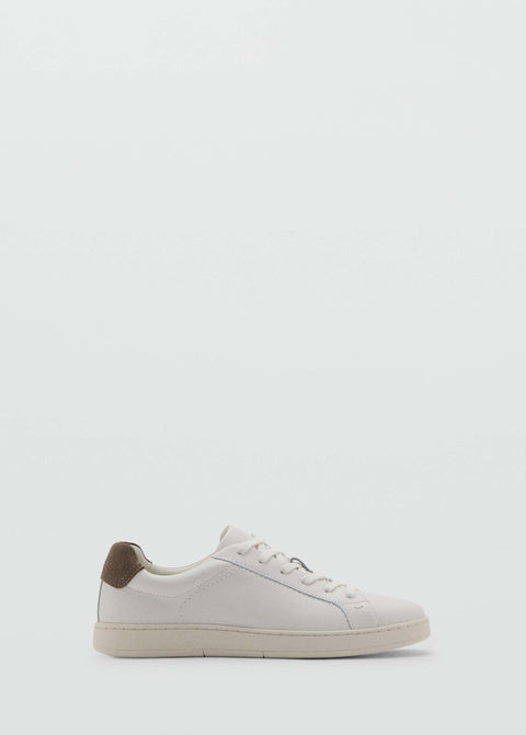Mango trainers metrolea in white