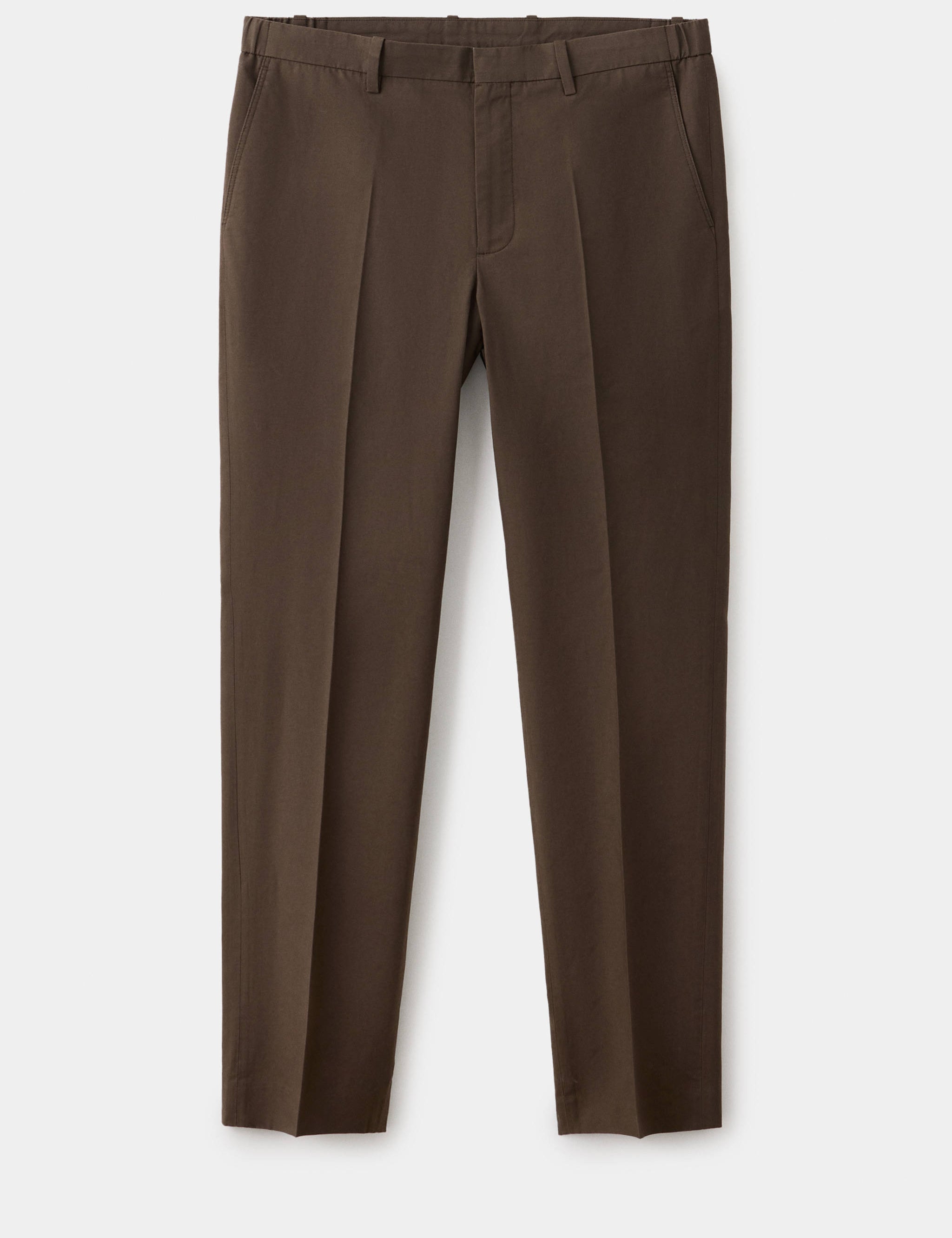 Mango pantalon roma in brown - Image 1