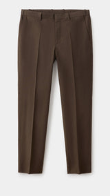 Mango pantalon roma in brown - Image 1