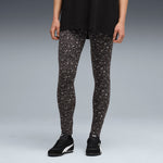 PUMA ESSENTIALS animal print leggings in black - Image 1