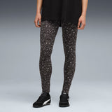 PUMA ESSENTIALS animal print leggings in black - Image 1