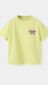 Mango camiseta starfest in lime - Image 1