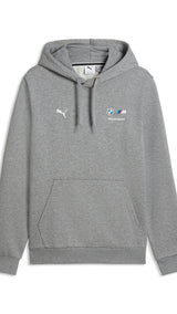 PUMA BMW M MOTORSPORT essentials hoodie men in medium gray heather - Image 1