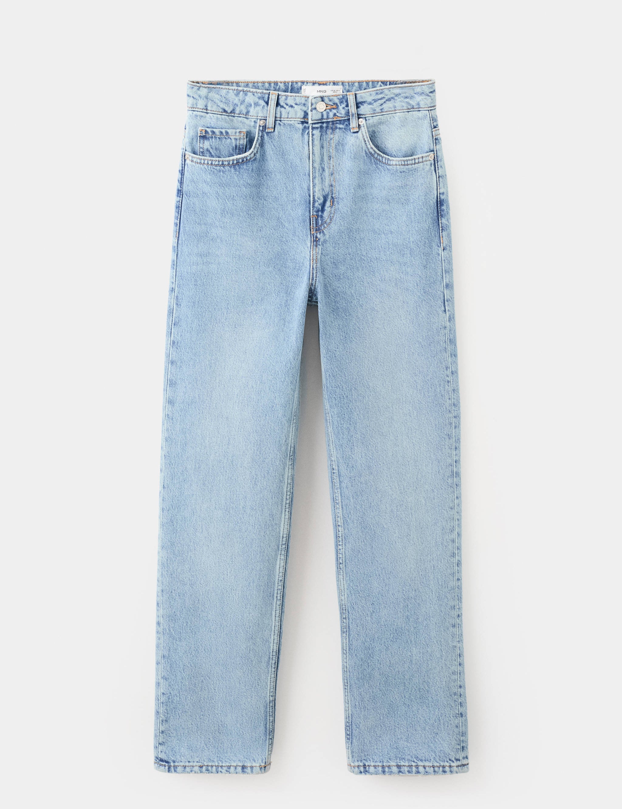 Mango jeans blanca in medium denim - Image 1