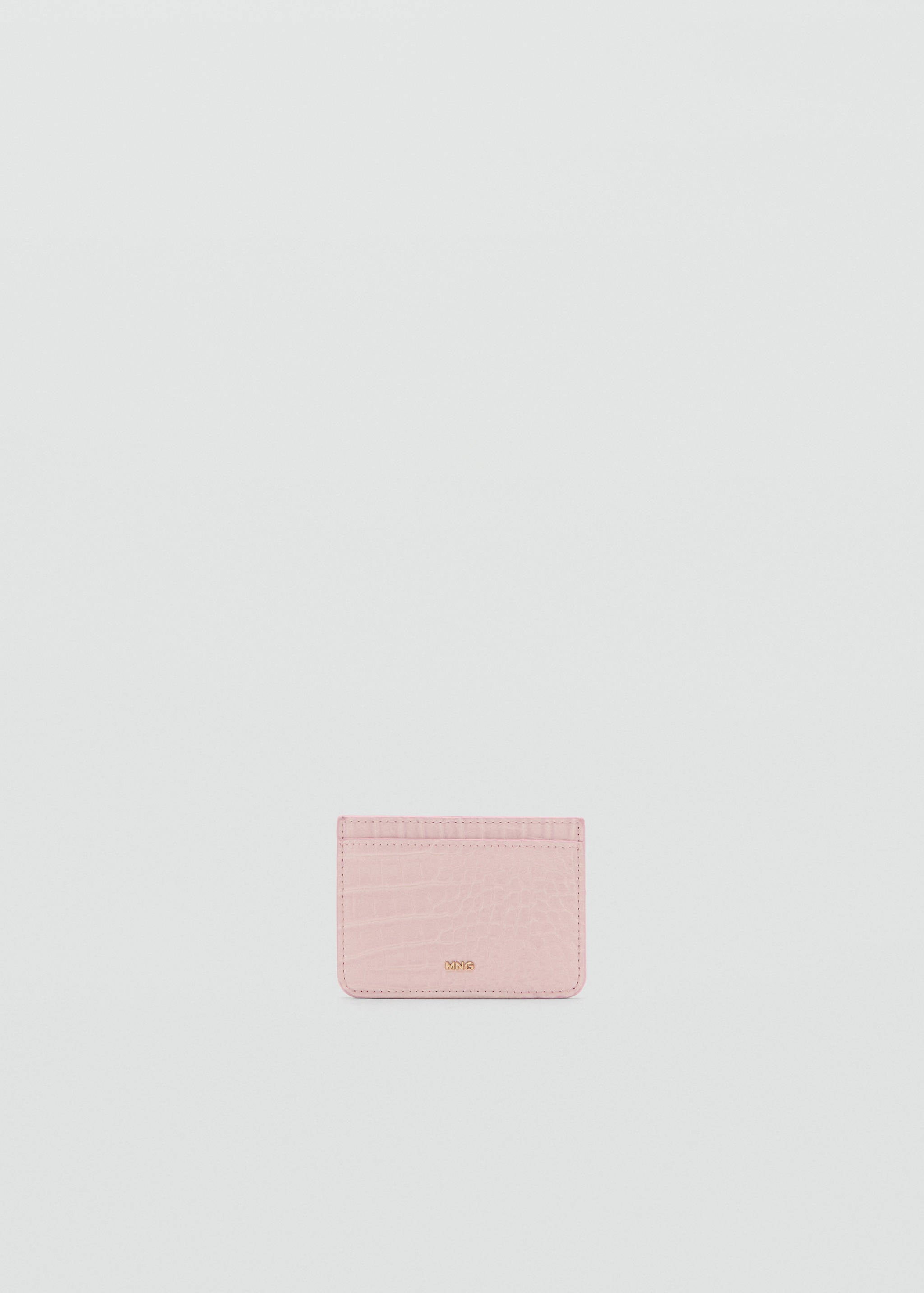 Mango tarjetero p victoria in light pink - Image 1