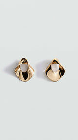 Mango pendiente tyra in gold - Image 1
