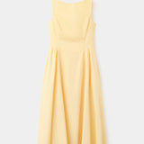 Mango vestido nicole in pastel yellow - Image 1