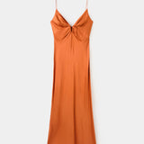 Mango dress victoria in orange - Image 1