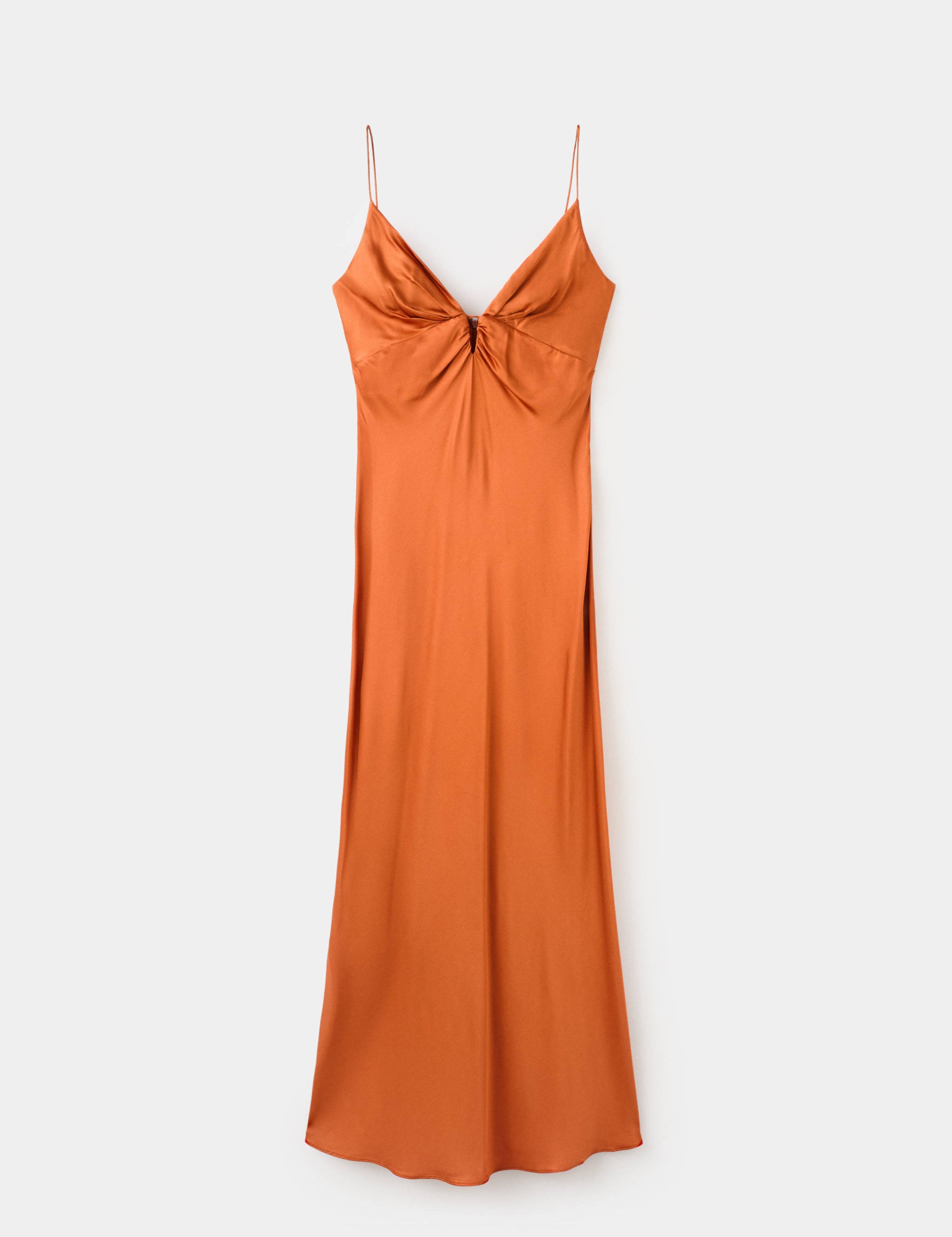 Mango dress victoria in orange - Image 1