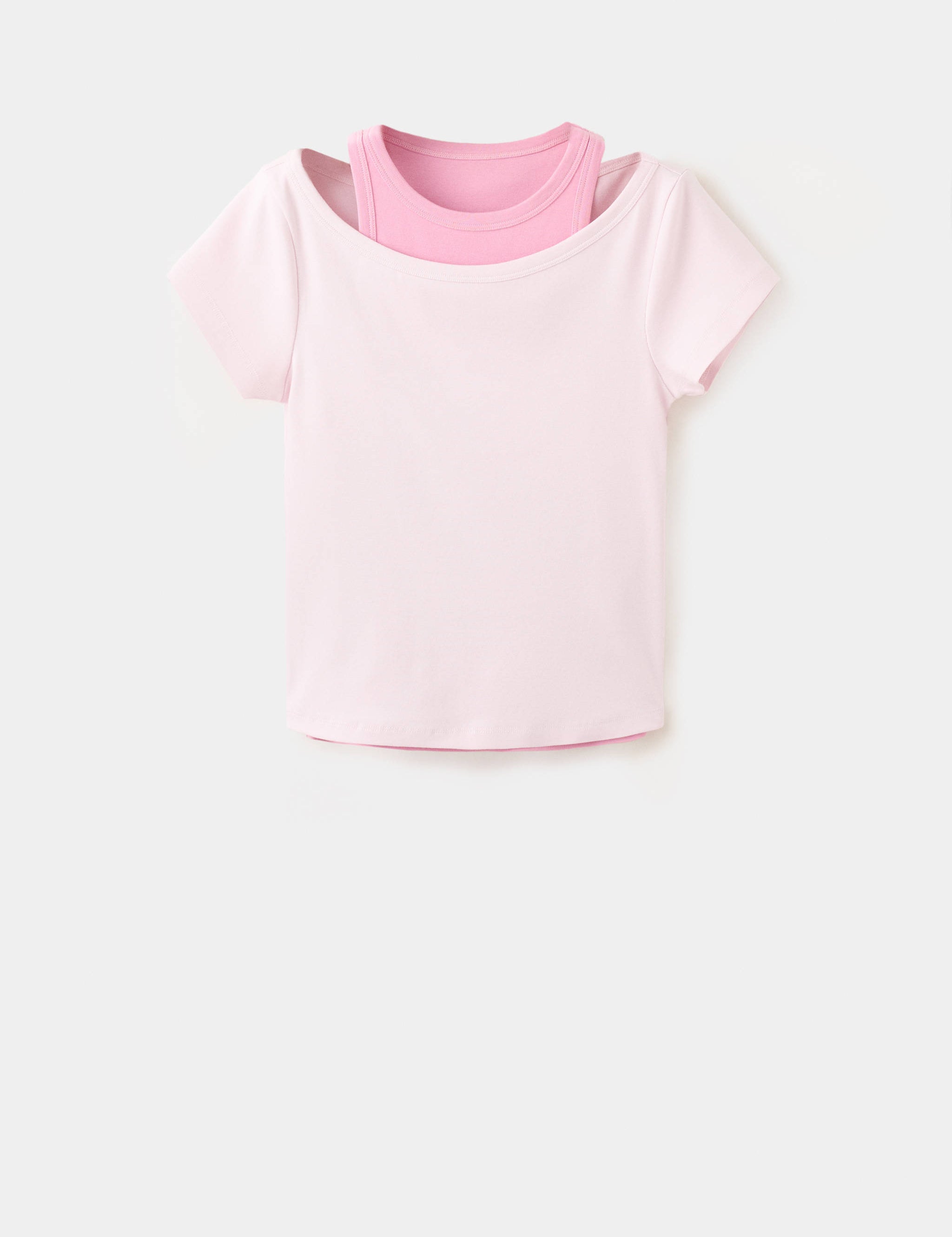 Mango camiseta daiquiri in pink - Image 1
