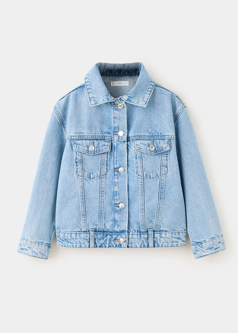 Mango jacket alice in medium denim