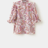 Mango blusa gina in off white - Image 1