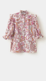 Mango blusa gina in off white - Image 1