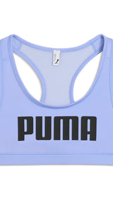 PUMA 4KEEPS training bra in intense lavender - Image 1