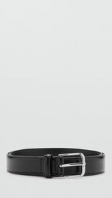 Mango cinturon basic in black - Image 1