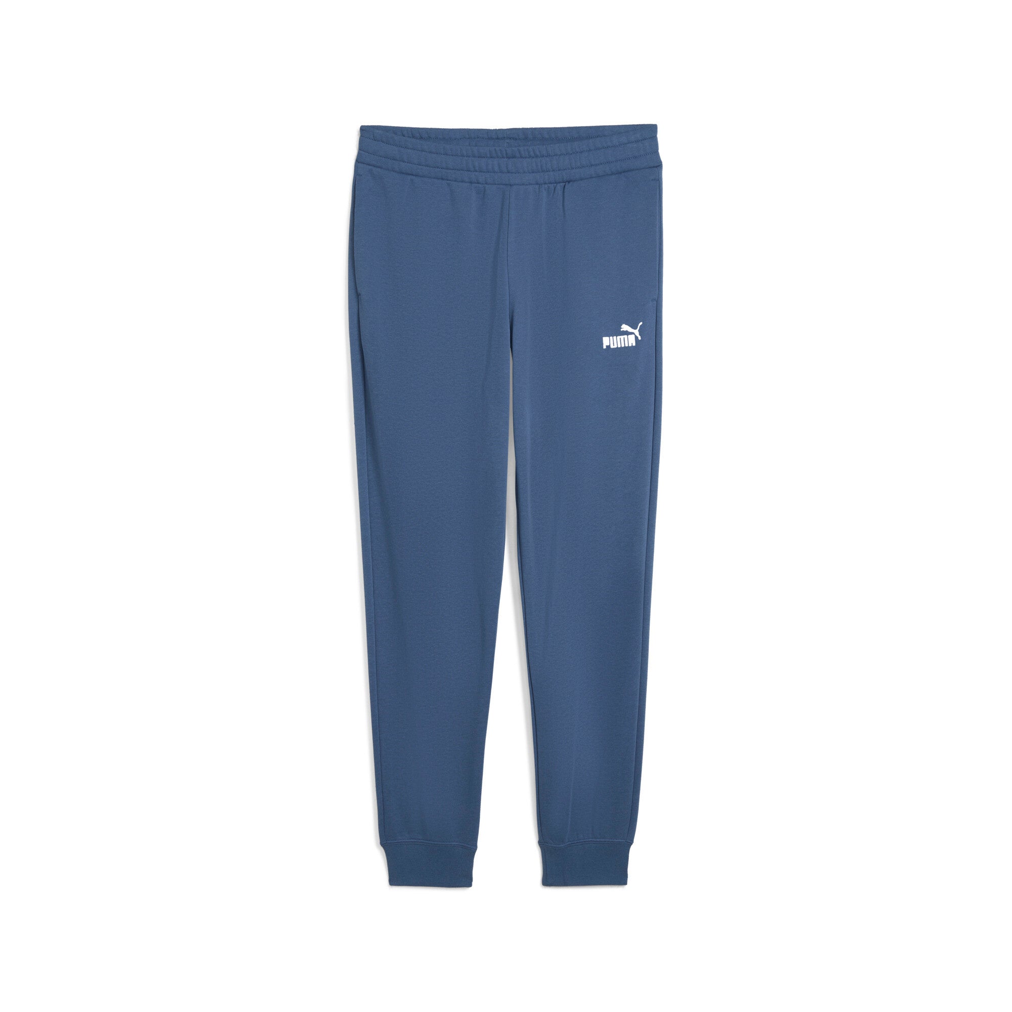 PUMA ESSENTIALS no. 1 logo sweatpants in dark indigo - Image 1