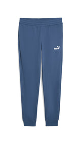 PUMA ESSENTIALS no. 1 logo sweatpants in dark indigo - Image 1