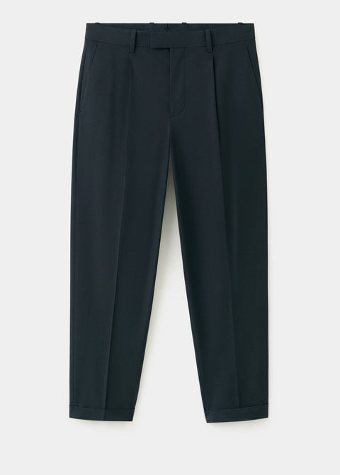 Mango pantalon boston in navy