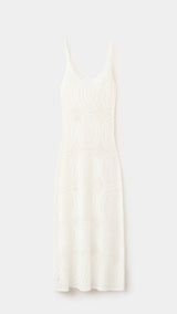 Mango vestido boniato in white - Image 1