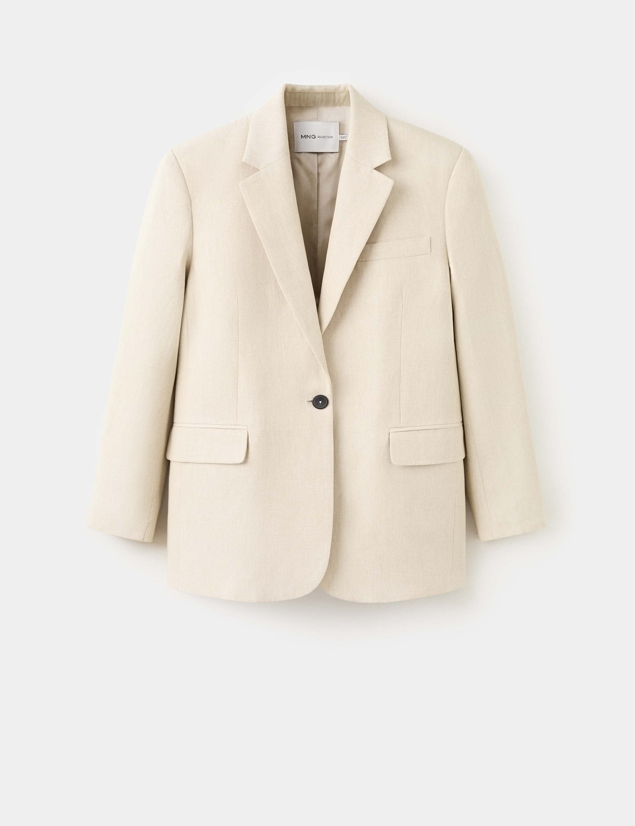 Mango blazer casiopea in sand - Image 1