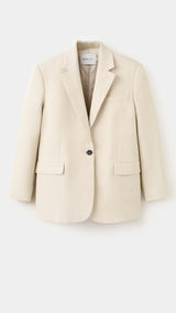 Mango blazer casiopea in sand - Image 1