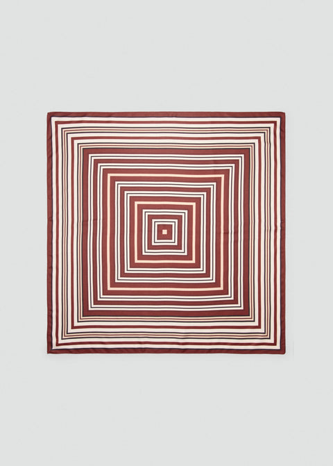 Mango kerchief jacob in terracotta