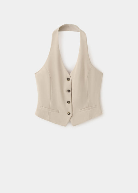 Mango vest evans in sand