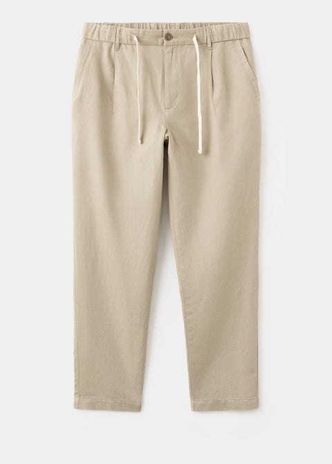 Mango pantalon romelino in beige
