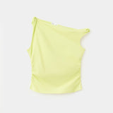 Mango camiseta roll in lime - Image 1