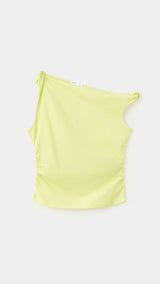 Mango camiseta roll in lime - Image 1