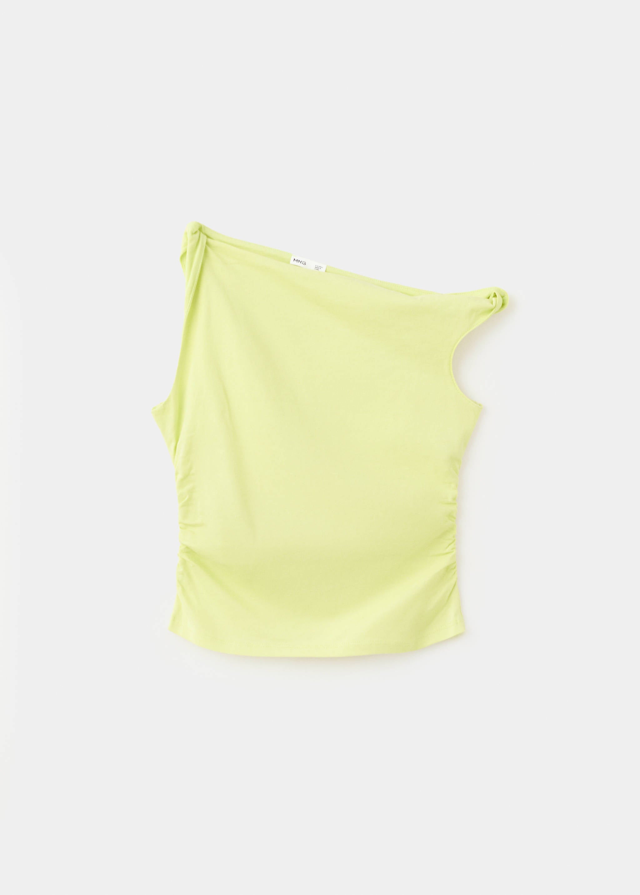 Mango camiseta roll in lime - Image 1