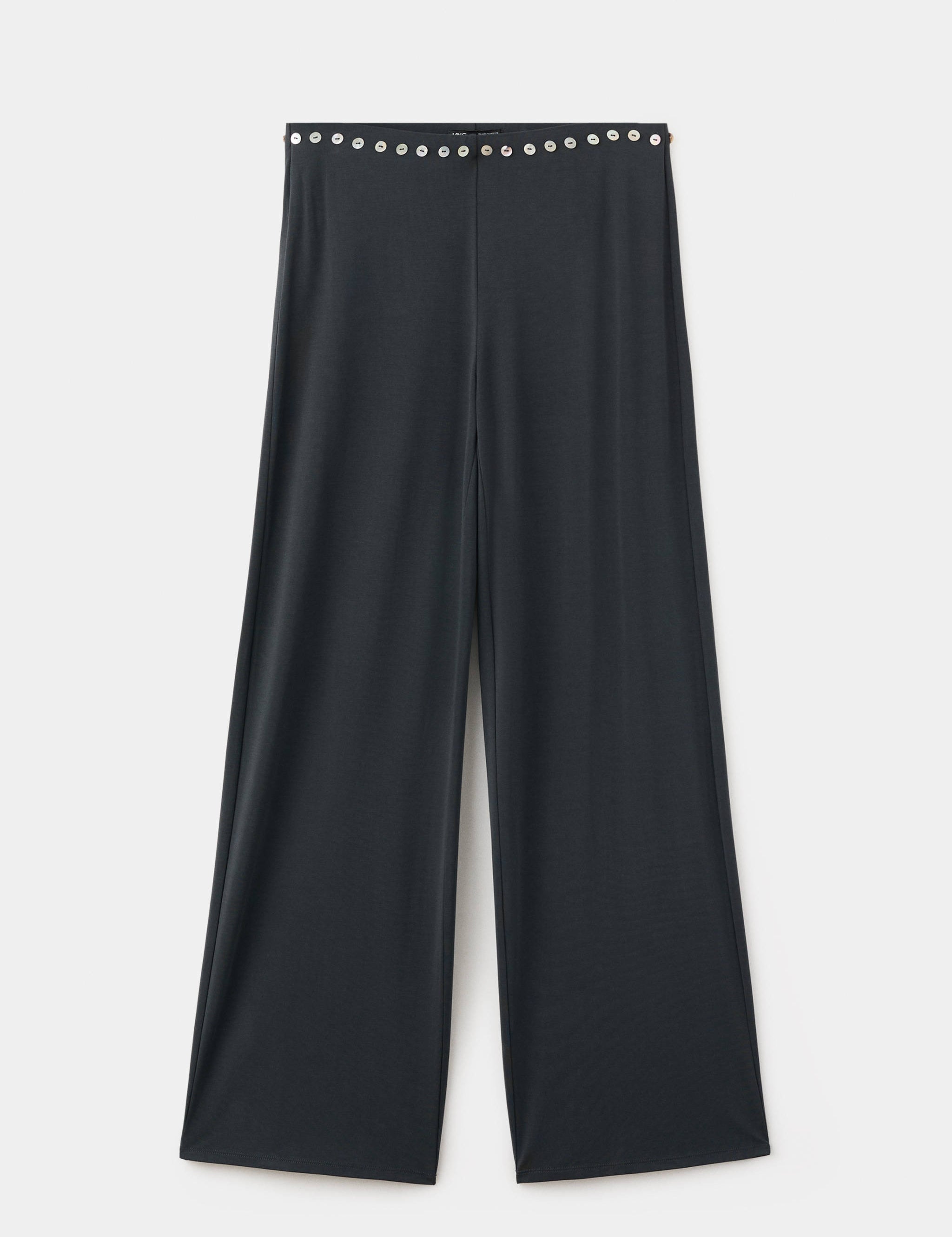Mango trousers nana in anthracite - Image 1