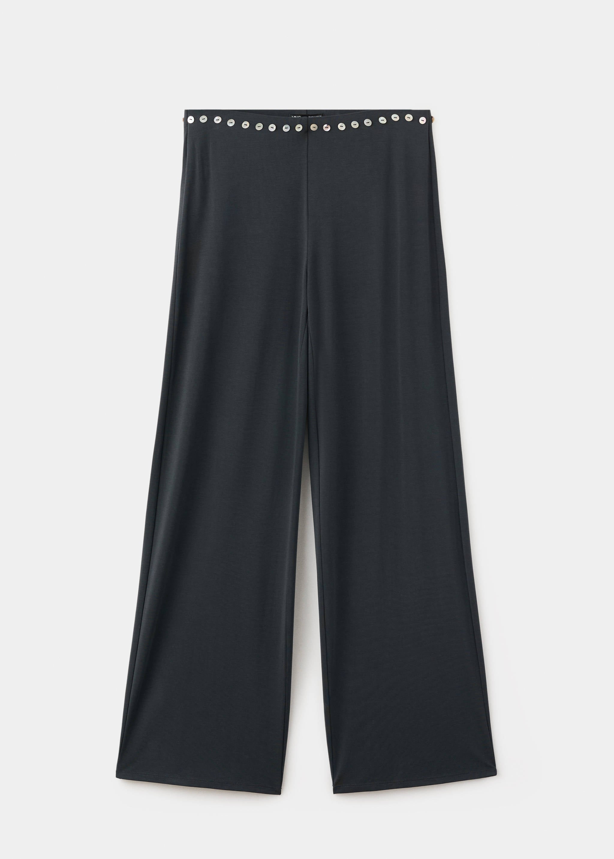 Mango trousers nana in anthracite - Image 1