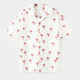 Mango shirt palm in off white - Image 1
