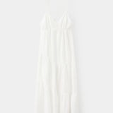 Mango vestido cortes in white - Image 1