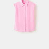 Mango camisa flow in pink - Image 1