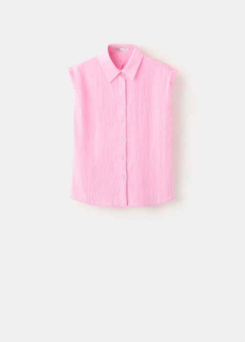 Mango shirt flow in pink