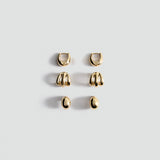 Mango pendiente jim in gold - Image 1