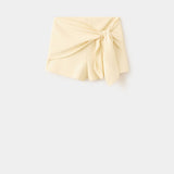 Mango shorts pistacho in pastel yellow - Image 1