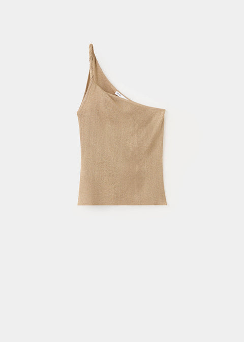 Mango top makay in gold