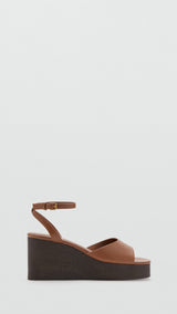 Mango sandalia reno in leather - Image 1