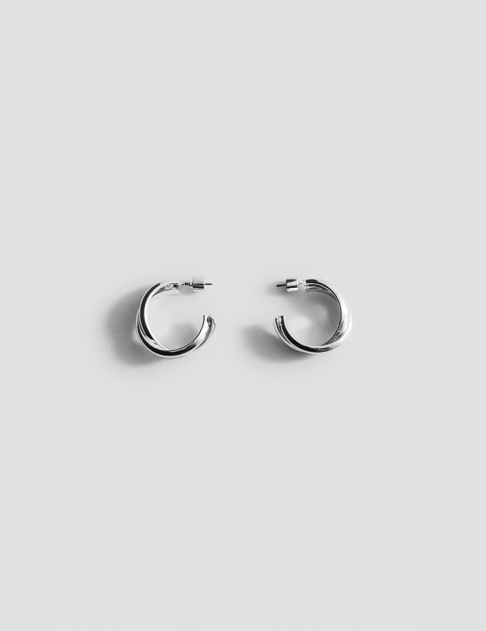 Mango pendiente jane in silver - Image 1