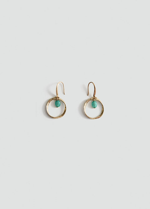 Mango earrings jansen in gold