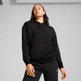 PUMA ESSENTIALS comfort hoodie in black - Image 1
