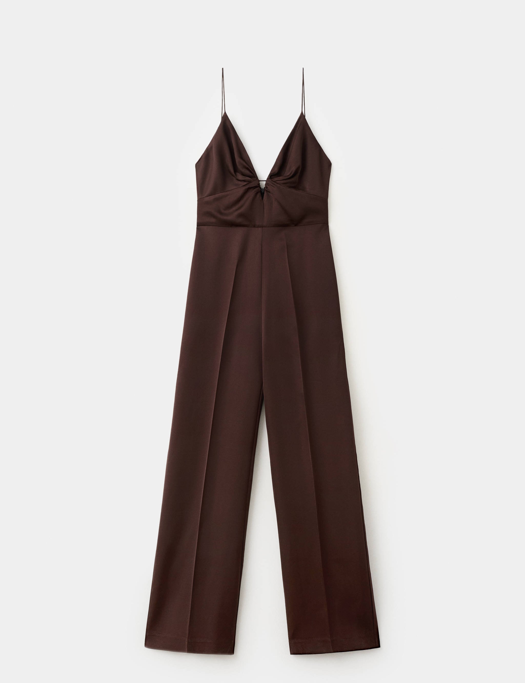 Mango jumpsuit any in chocolate - Image 1