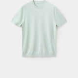 Mango camiseta tricot arraona in pastel green - Image 1