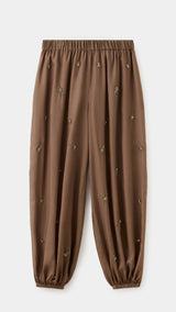 Mango pantalon soliel in brown - Image 1