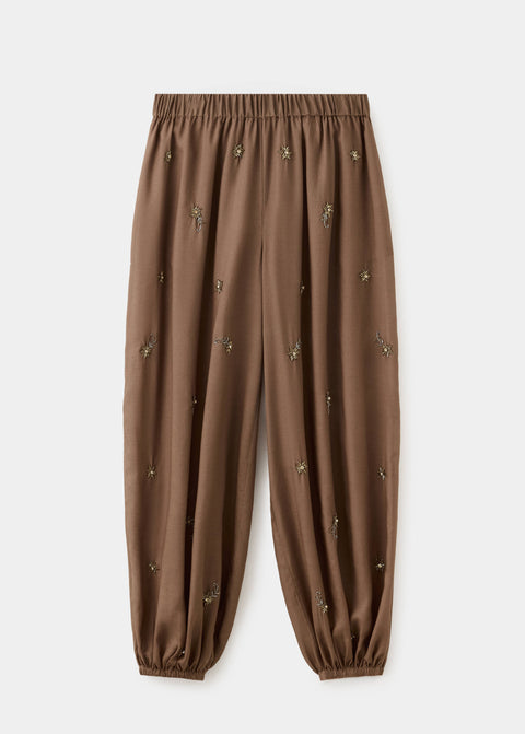 Mango pantalon soliel in brown