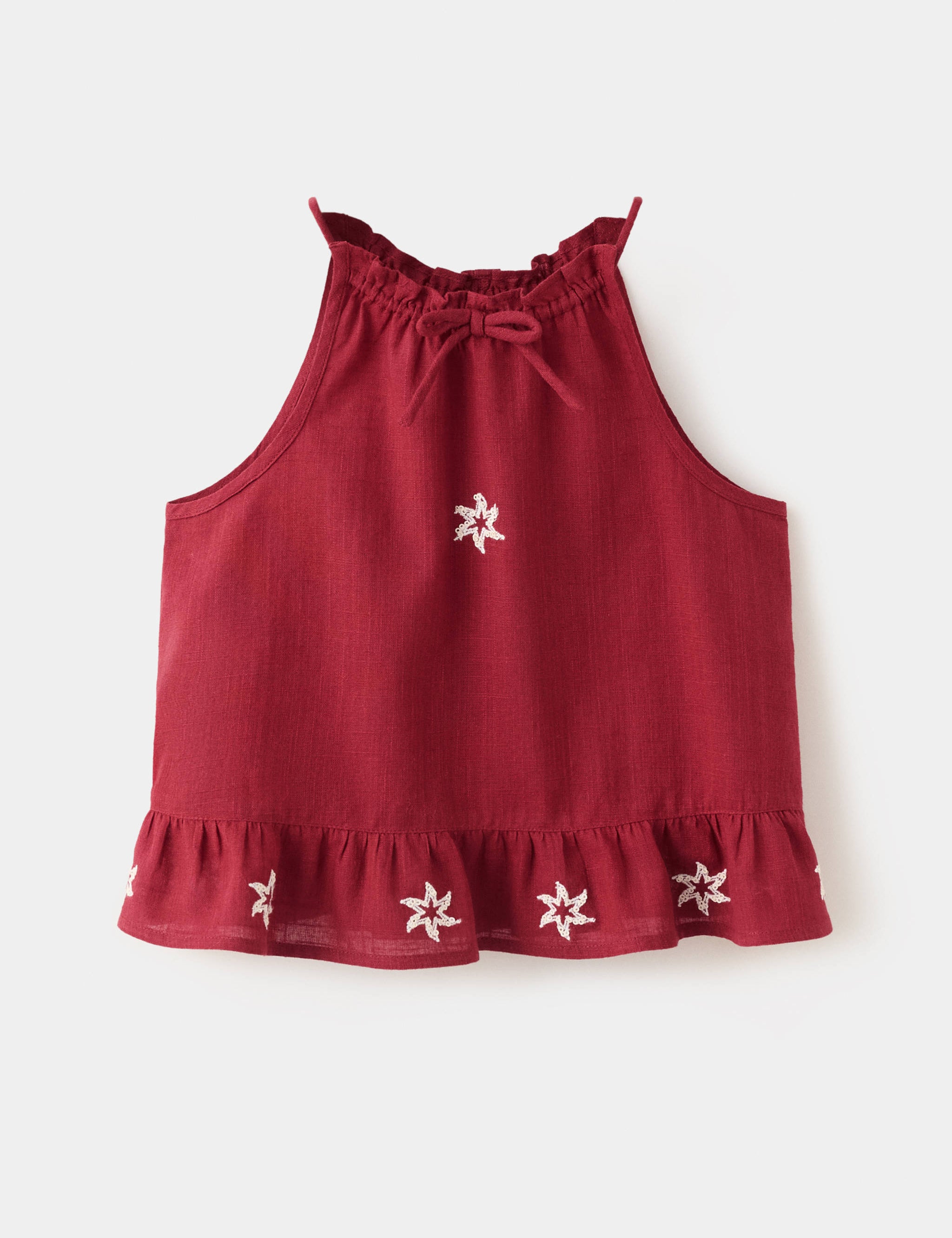 Mango blusa mosset in eggplant - Image 1